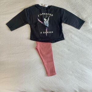 Toddler Girl Zara Outfit Size 18-24 Months